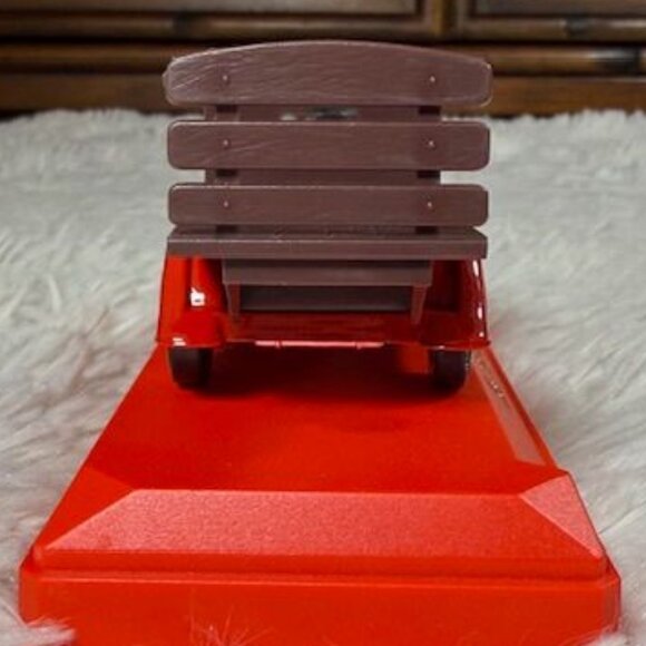 Vintage Coca-Cola Red Metal 1936 Ford V8 Plateau in Case Made in France - Picture 11 of 16